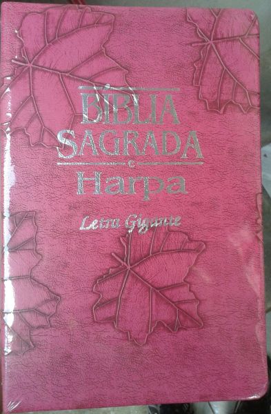 Bíblia Sagrada Letra Gigante Harpa-almeida Revista Corrigida