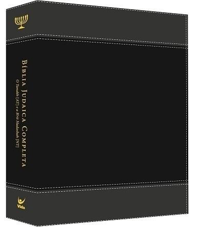 Bíblia Judaica Completa Luxo - Couro - Preta